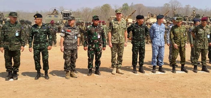Asops Panglima TNI Tinjau CALFEX Cobra Gold 2019 di Thailand